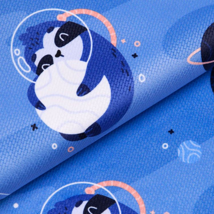 Struktur Velvet - Tierastronauten - blau