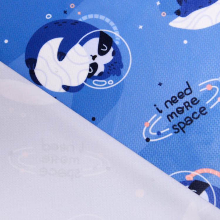 Struktur Velvet - Tierastronauten - blau