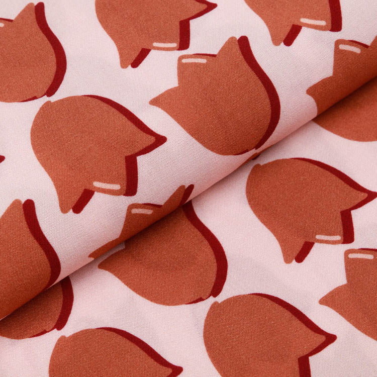 Webware Viskose Swafing #lovelyfavs Glowing Retro Tulip by Cherry Picking - 3D Tulpen