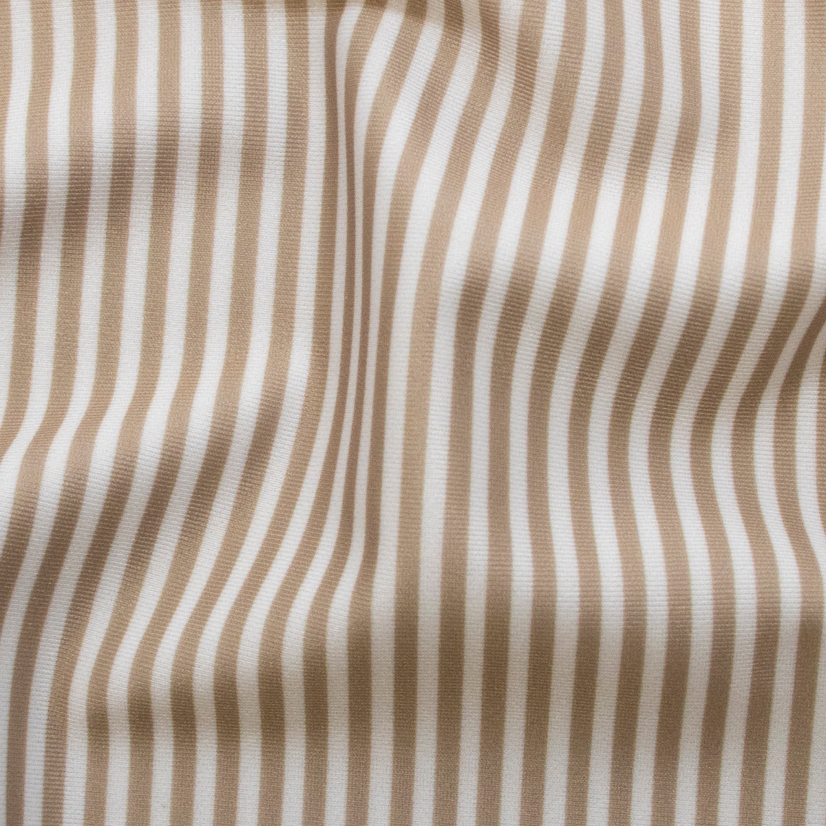 Swimwear Jersey Badestoff UV Protection UPF 50 Streifen - beige - weiß