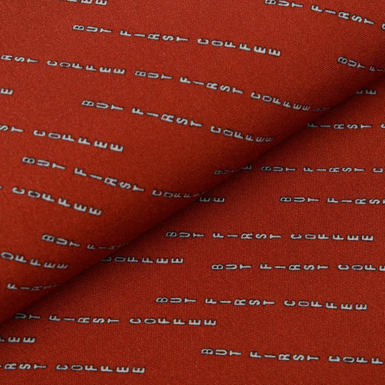 Webware Viskose Swafing But first Coffee by Lila-Lotta - Schriftzüge - "But First Coffee"