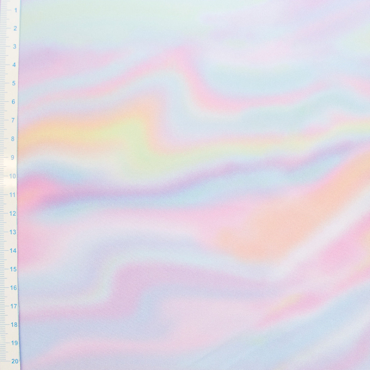 Swimwear Jersey Badestoff UV Protection UPF 50 Watercolour - Babyblau