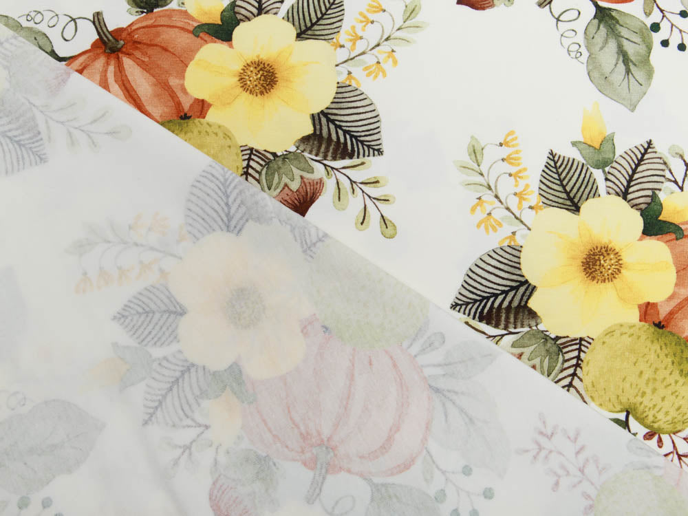 Jersey Swafing Autumn Bunny - Herbstgesteck und Kürbisse