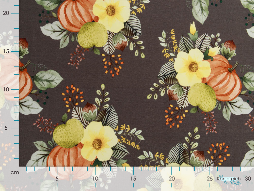 Jersey Swafing Autumn Bunny - Herbstgesteck und Kürbisse