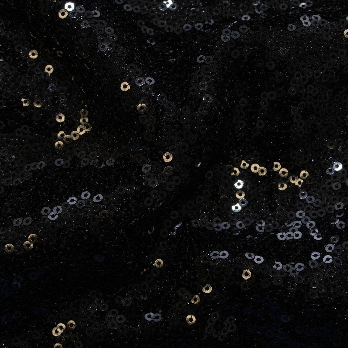 Pailettenstoff - uni