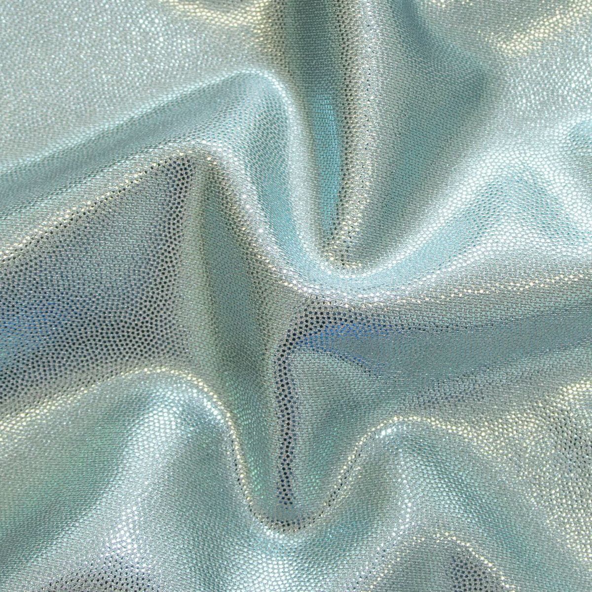 Elastischer Funktionsjersey mit Foliendruck - kleine Punkte