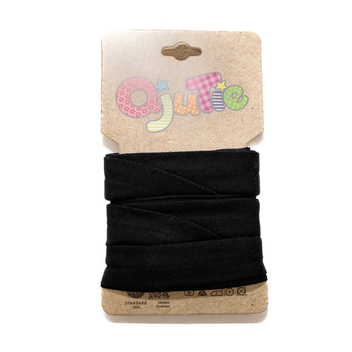 Jersey Schrägband gefalzt 20 mm - 3m Coupon