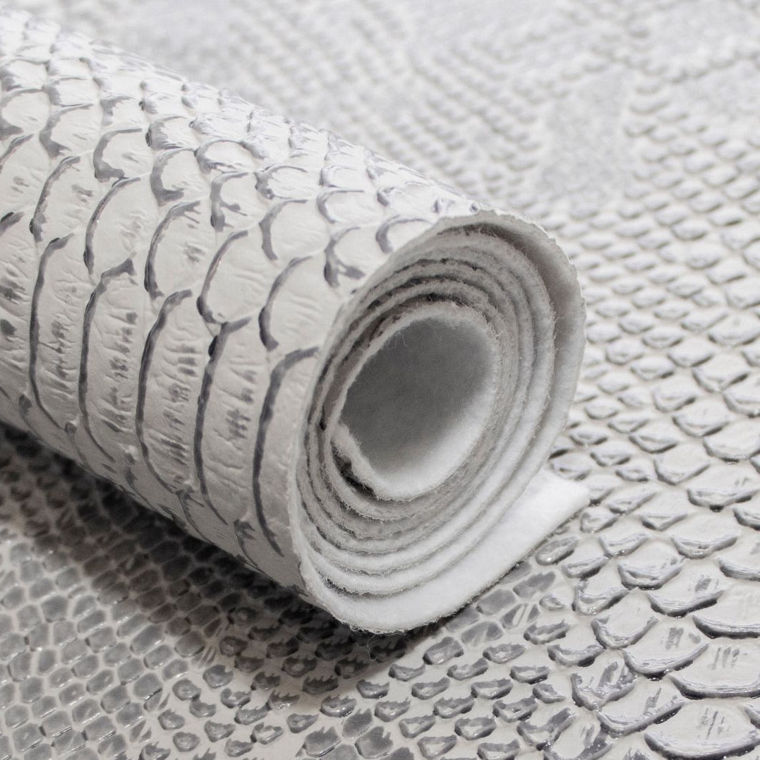 Struktur Kunstleder Coupon ca. 50 cm x 70 cm - Reptiloptik