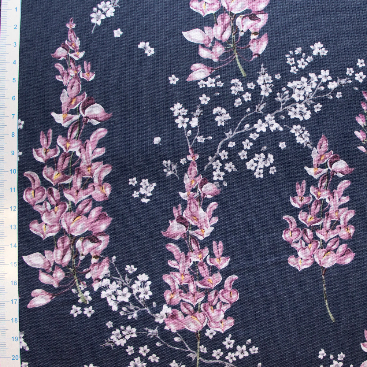 Webware Baumwolle Gütermann ring a roses - verschiedene Blumenzweige