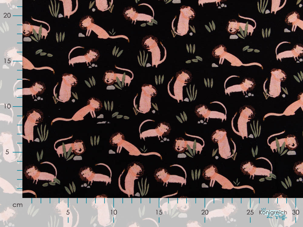 Jersey Digitaldruck by Poppy - Löwen