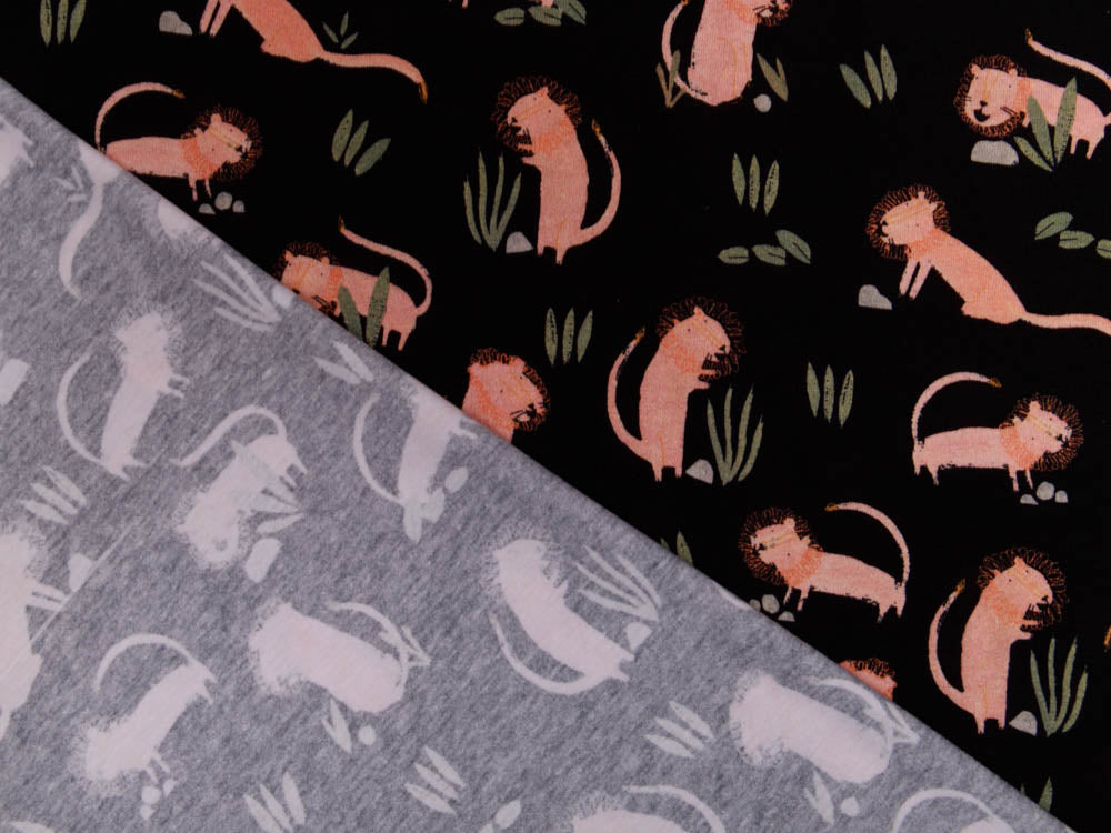 Jersey Digitaldruck by Poppy - Löwen