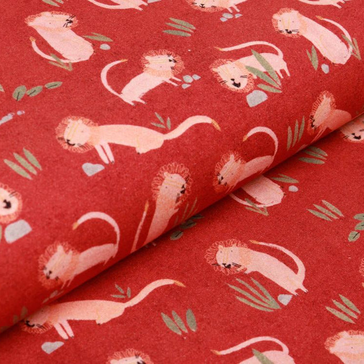 Jersey Digitaldruck by Poppy - Löwen