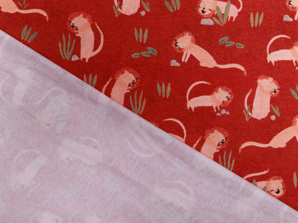 Jersey Digitaldruck by Poppy - Löwen