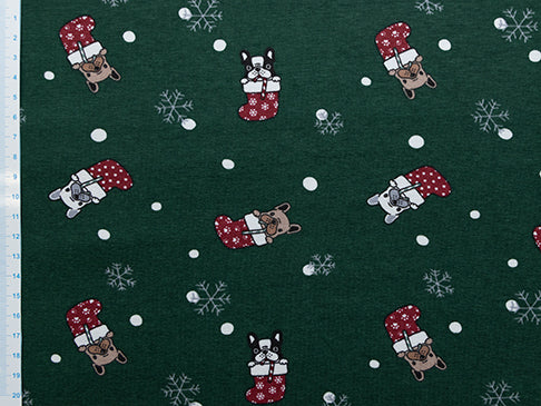 Jersey Weihnachten - Weihnachtsbulldoggen