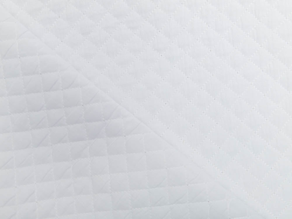 Musselin Double Gauze Rautenstepper - kleine Rauten - uni