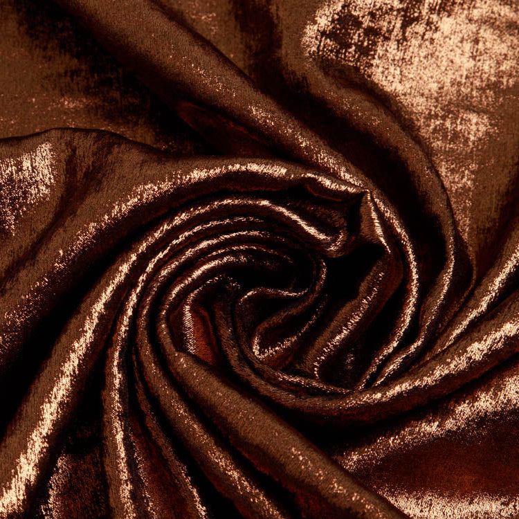 Webware Baumwollsatin Metallic - goldfarben