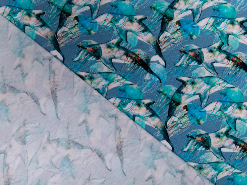 Jersey Digitaldruck - Delphine