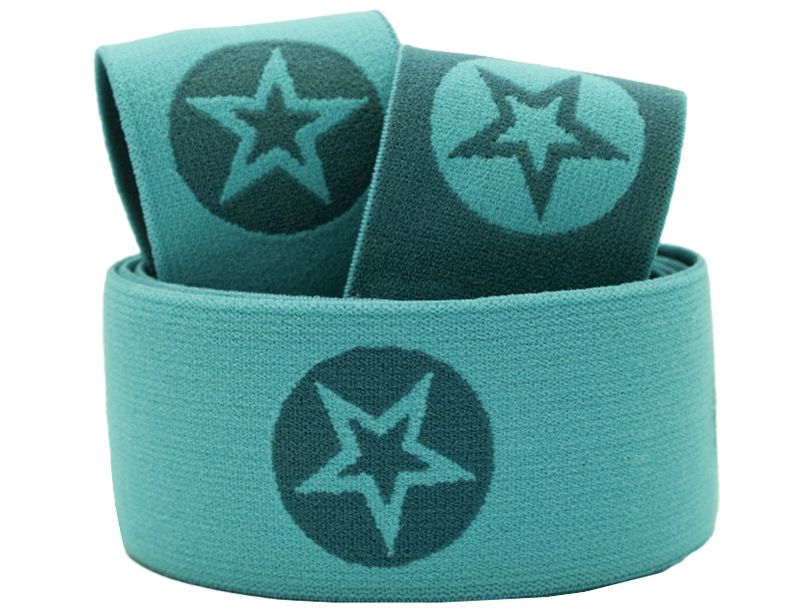 Gummiband weich ca. 40 mm - Sterne