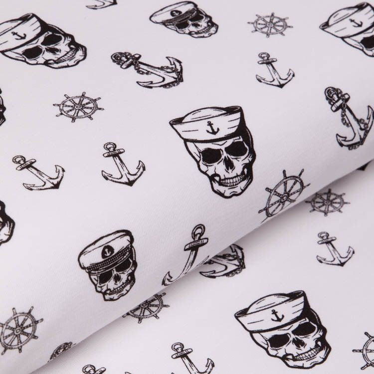 Jersey - gruslige Piraten Totenköpfe