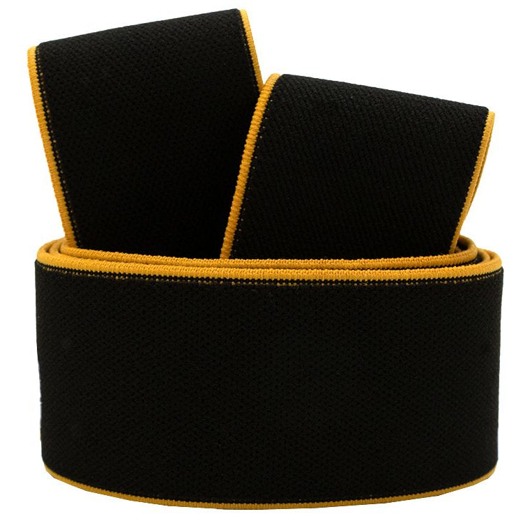Gummiband mit farbigem Rand ca. 40 mm