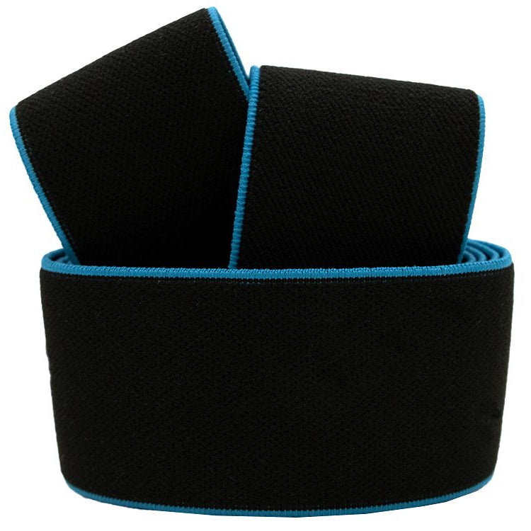 Gummiband mit farbigem Rand ca. 40 mm