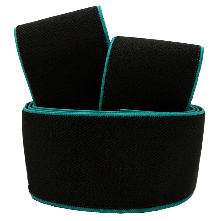 Gummiband mit farbigem Rand ca. 40 mm