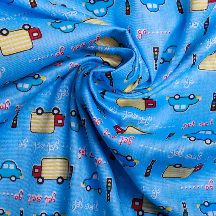 Twill Baumwolle - verschiedene Fahrzeuge