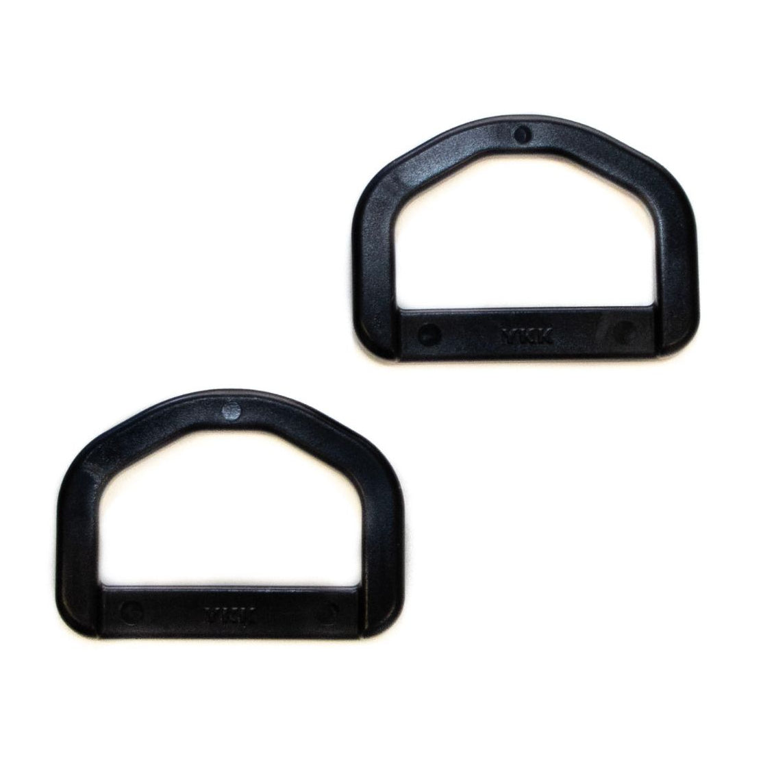D- Ringe aus Kunststoff 25mm - schwarz