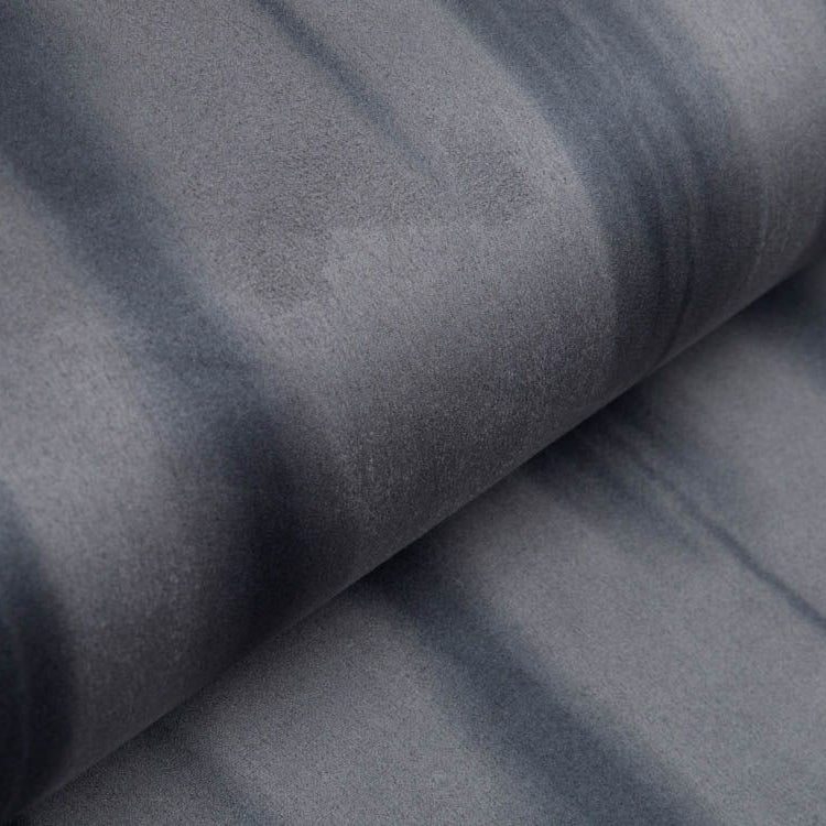 Wildlederimitat mit Foliendruck - Animalprint - grau