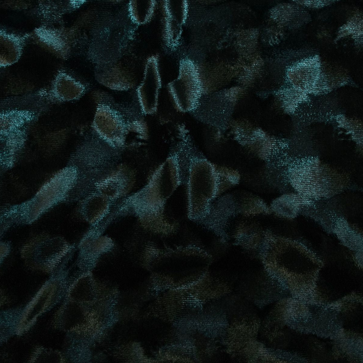 Velours Stretch - Holografrisches Punktedesign