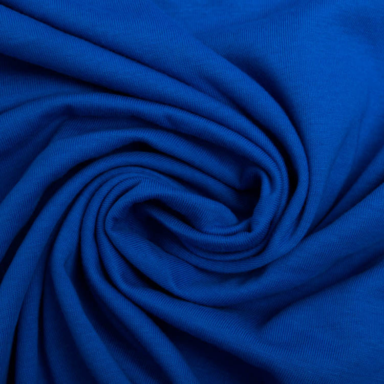 Single Jersey Sanetta Schlauchware 180 cm - uni kobaldblau