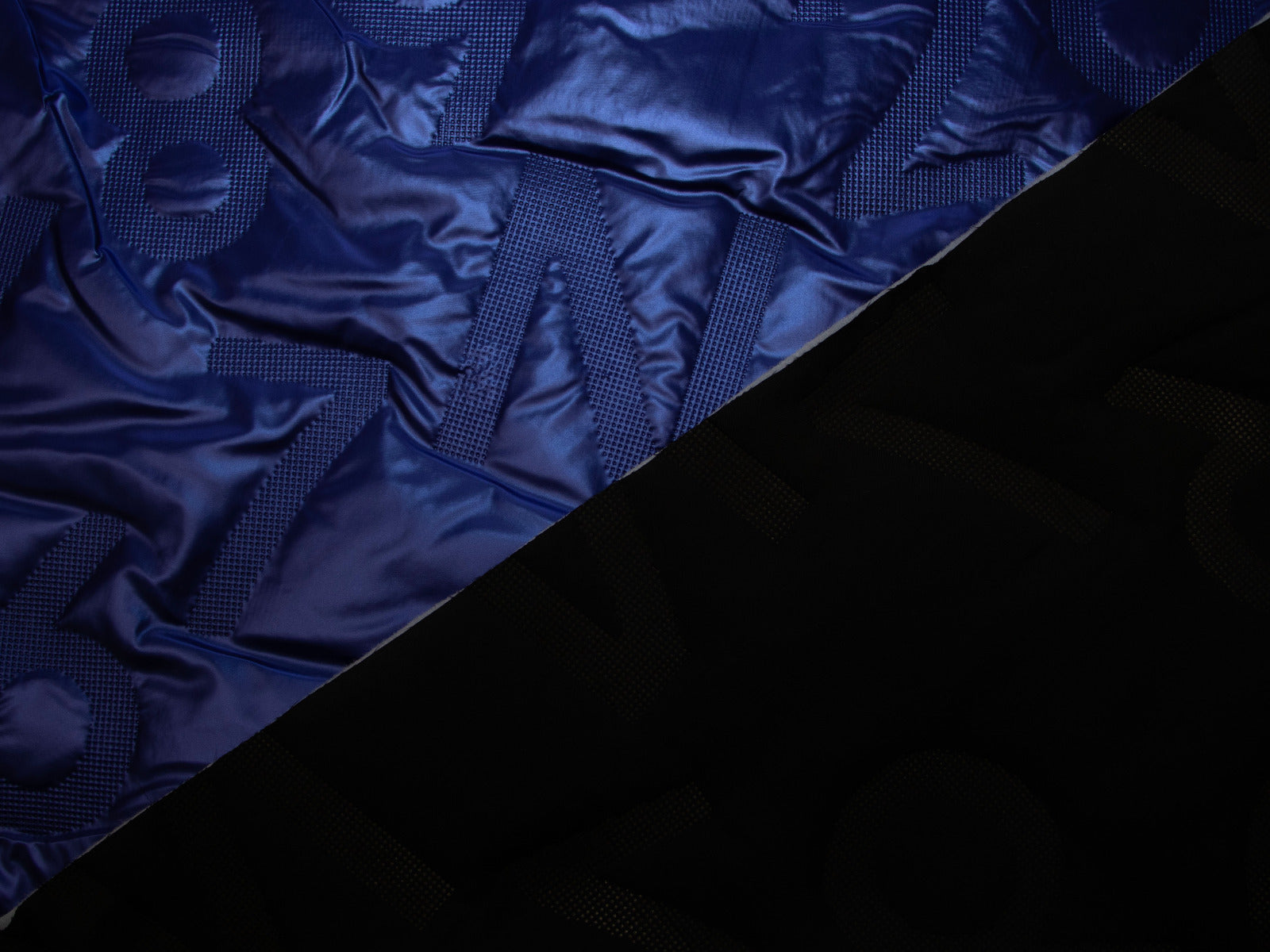 Stepper Jackenstoff - Alphabet