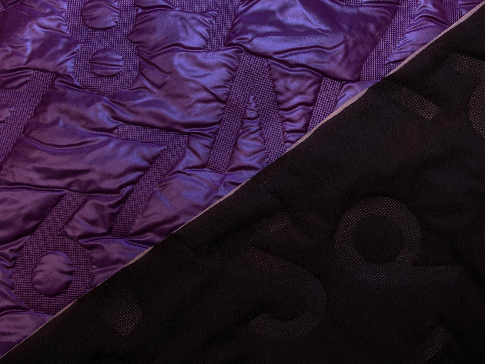 Stepper Jackenstoff - Alphabet