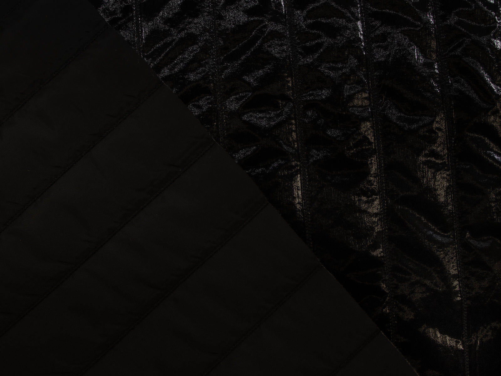 Stepper Jackenstoff Karla mit Schimmerglanz - Streifen