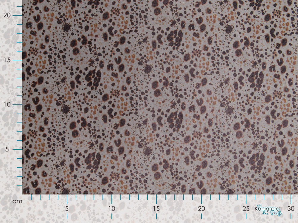 Lederimitat Digitaldruck - Animalprint