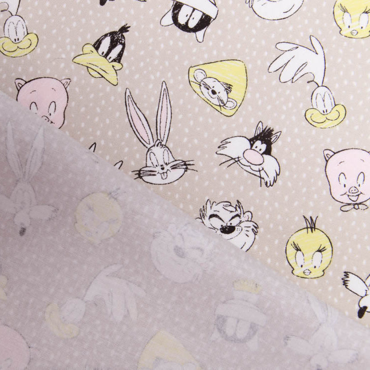 Webware Baumwolle Swafing - Looney Tunes Little Dreamer - beige