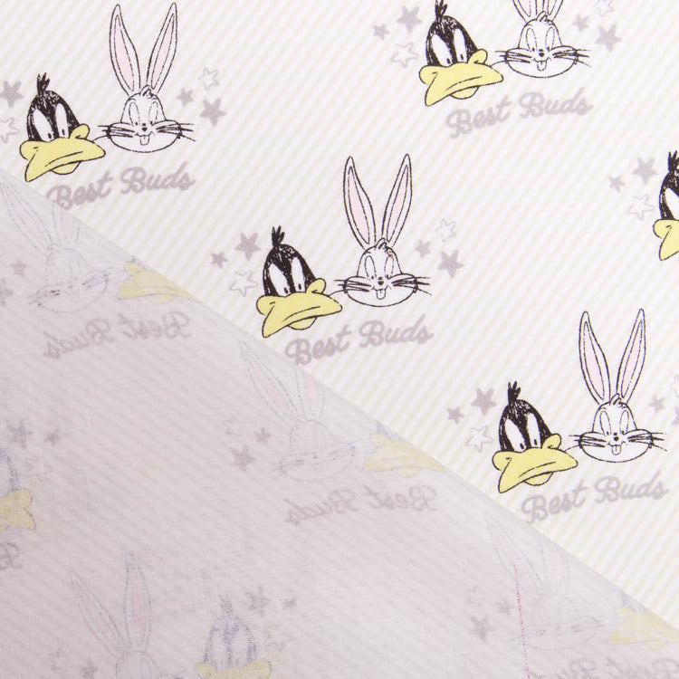 Webware Baumwolle Swafing - Looney Tunes Little Dreamer - wollweiß