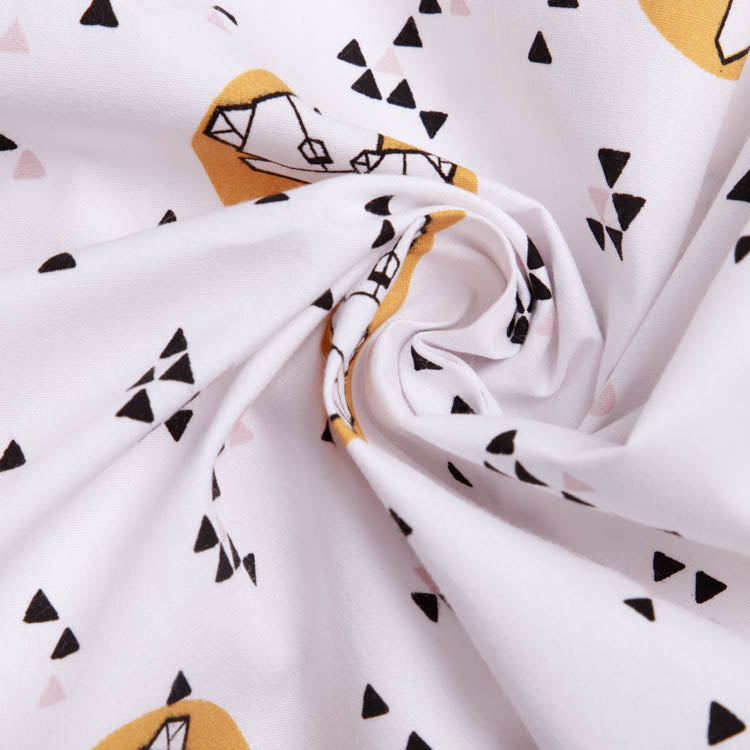 Webware Popeline Baumwolle Digitaldruck - Origami Bären