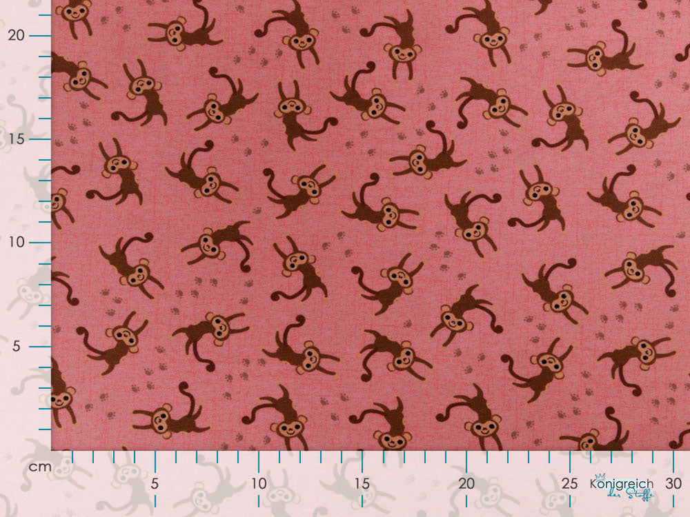 Jersey Avalana - Affenparty - altrosa