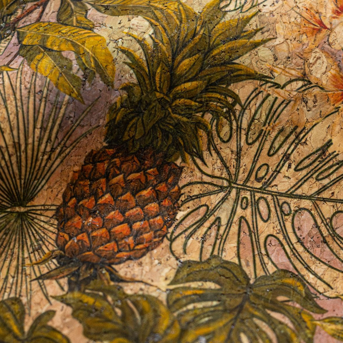 Kork Coupon ca. 50 cm x 65 cm - botanischer Garten