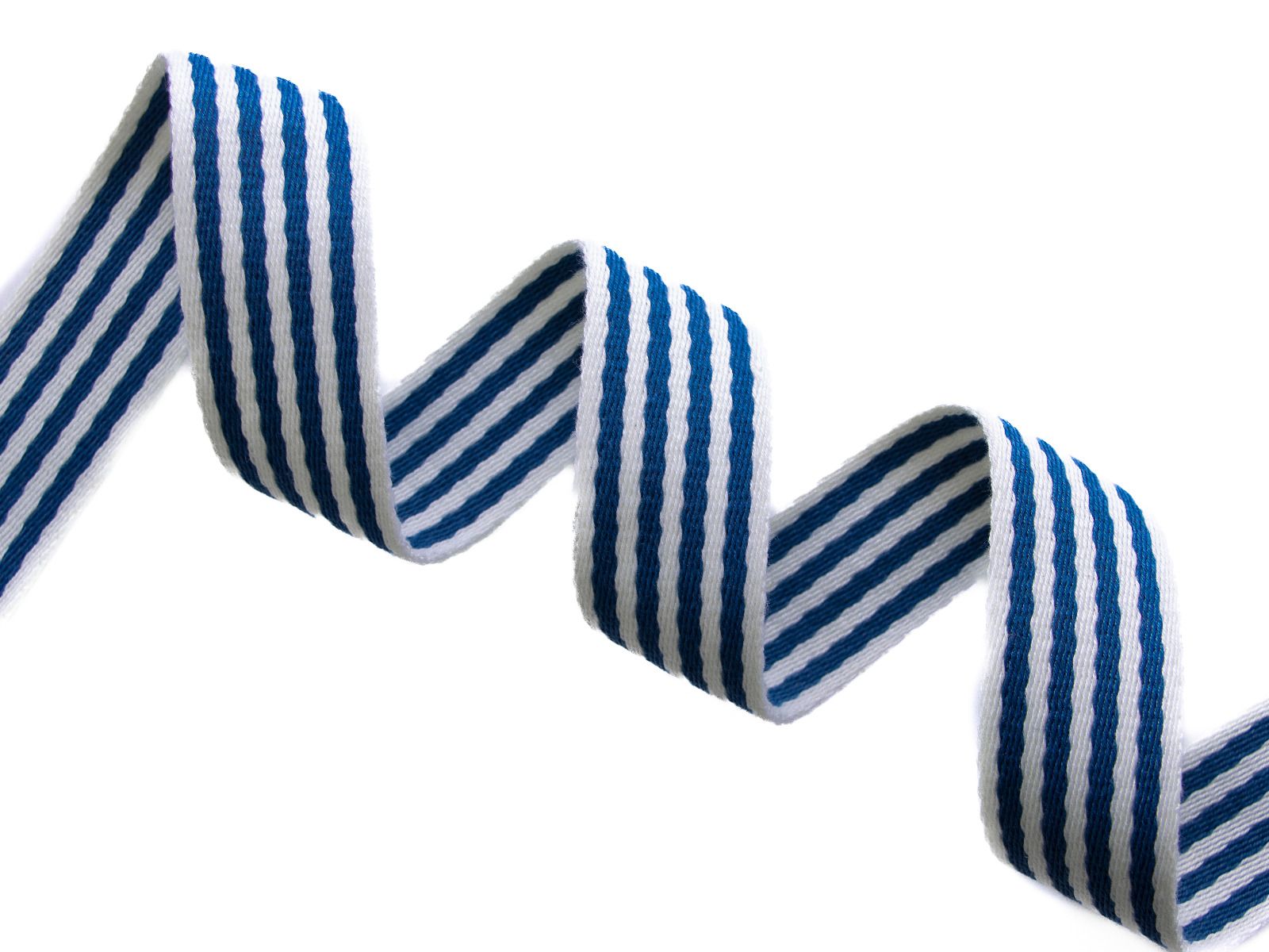 Gurtband ca. 40 mm - Streifen - natur