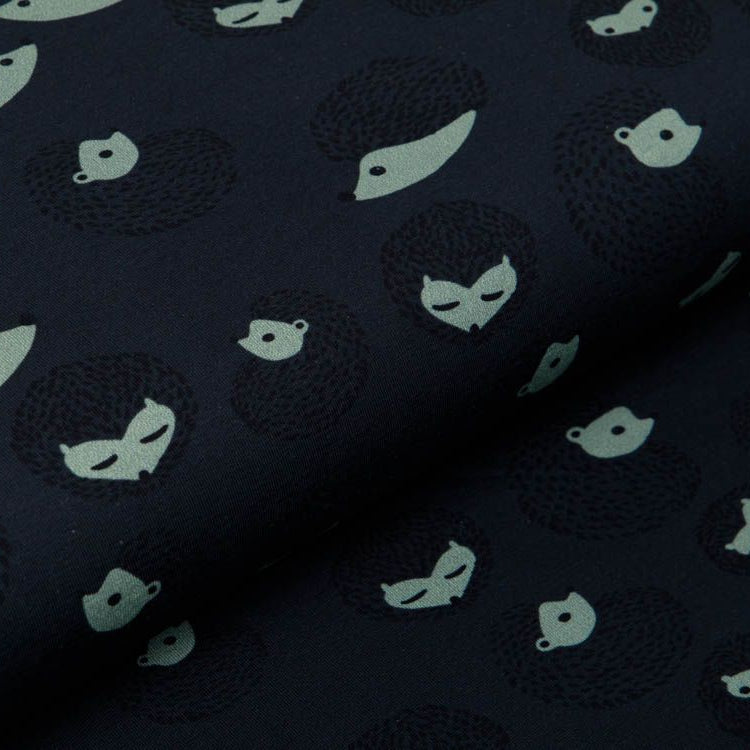 Jersey Swafing Little Fella by Bienvenido Colorido - Igel-Familie - nachtblau