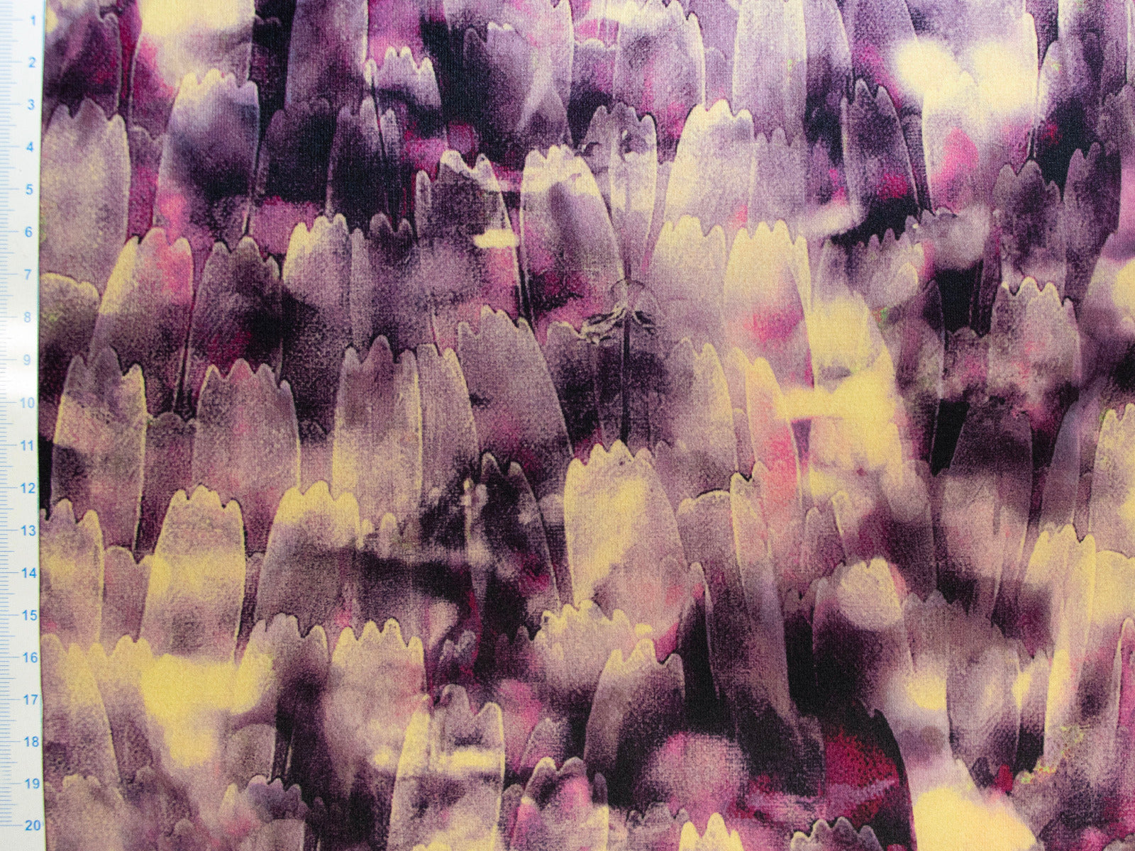 Velours Stretch Digitaldruck - Tulpen