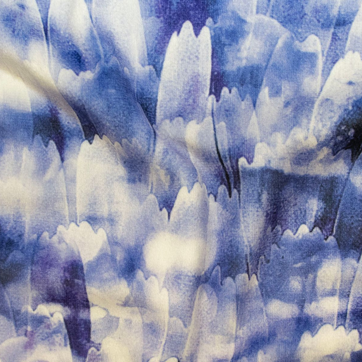 Velours Stretch Digitaldruck - Tulpen