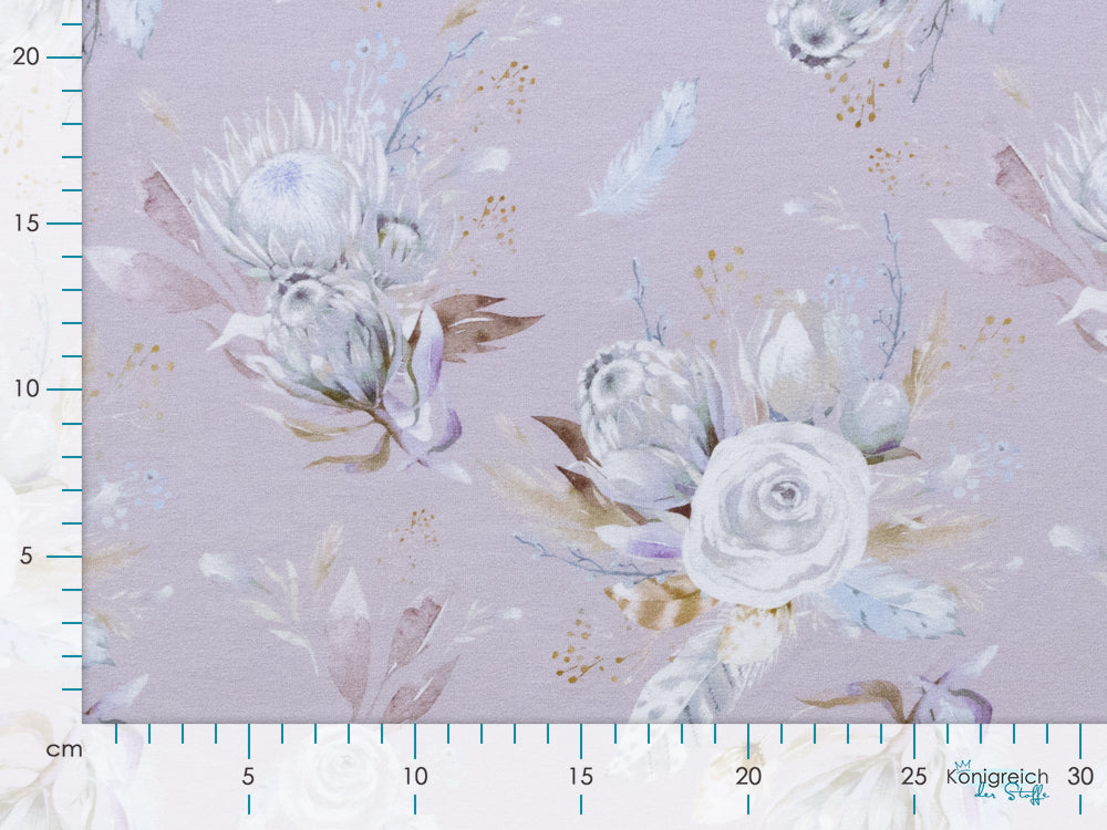 Jersey Viskose Digitaldruck - Blumen