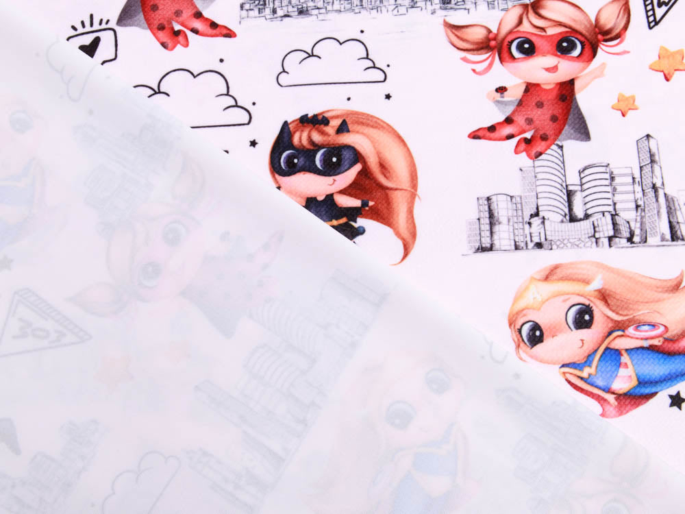 Struktur - Velvet - Super Girls- hellrosa