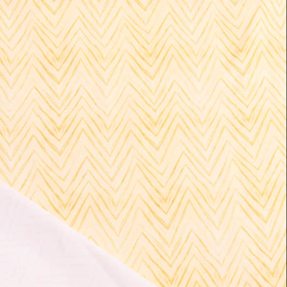 Jersey Swafing Linda - Zickzack Muster - gelb