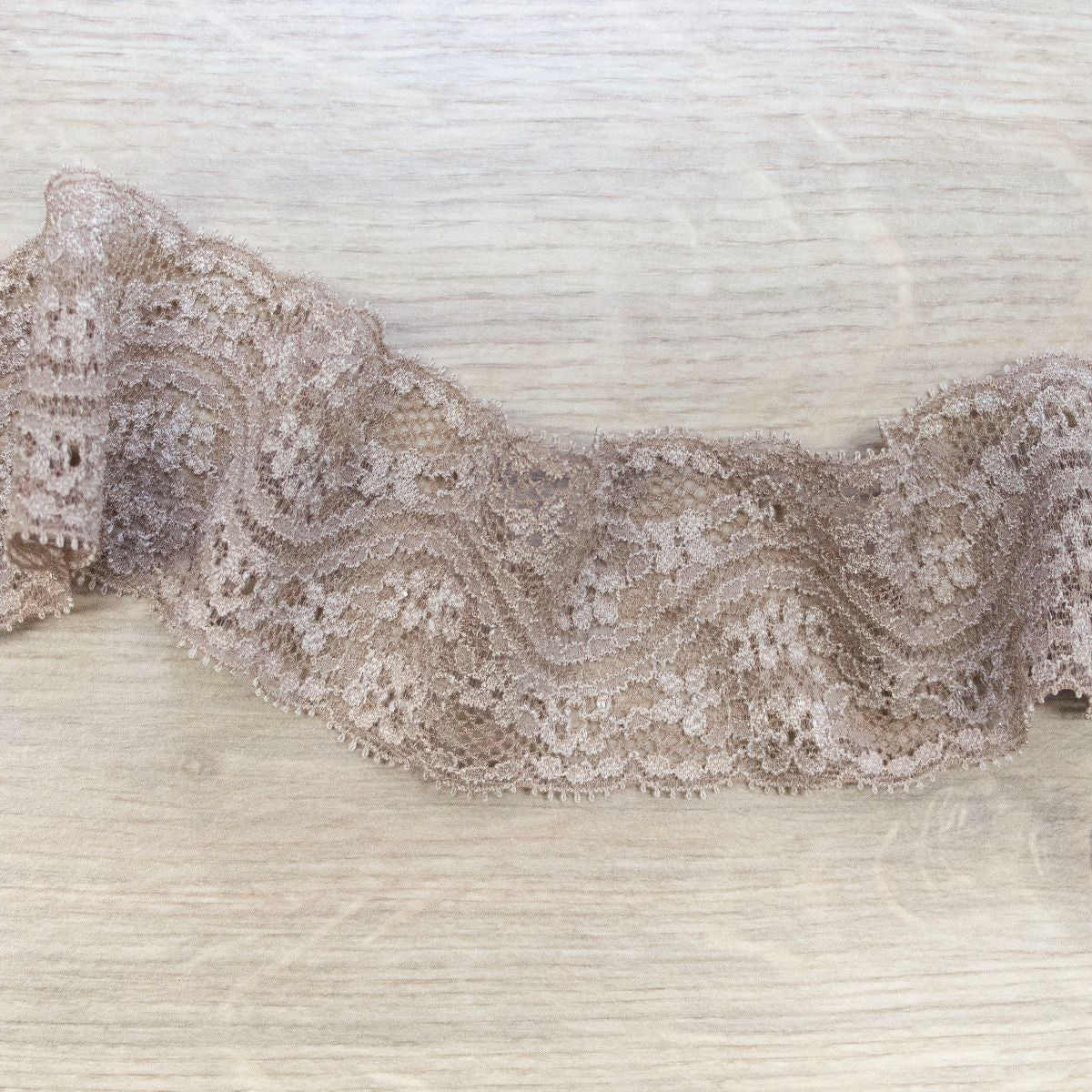 Spitzenband ca. 5 cm breit - altrosa