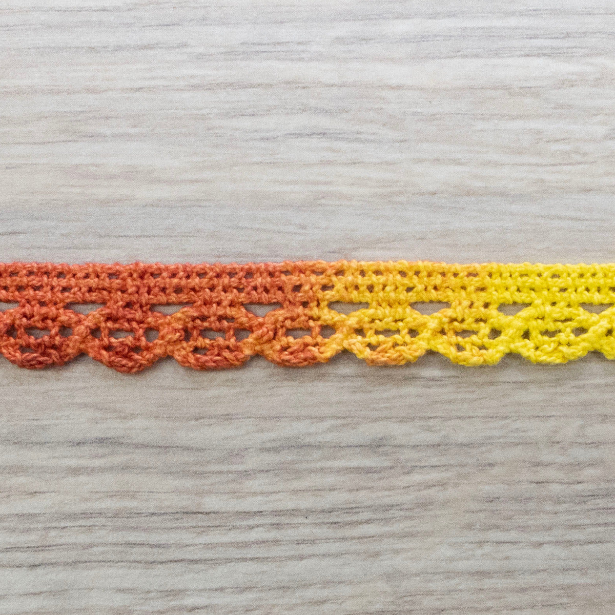 Häkelspitze Baumwolle ca. 12 mm - regenbogen