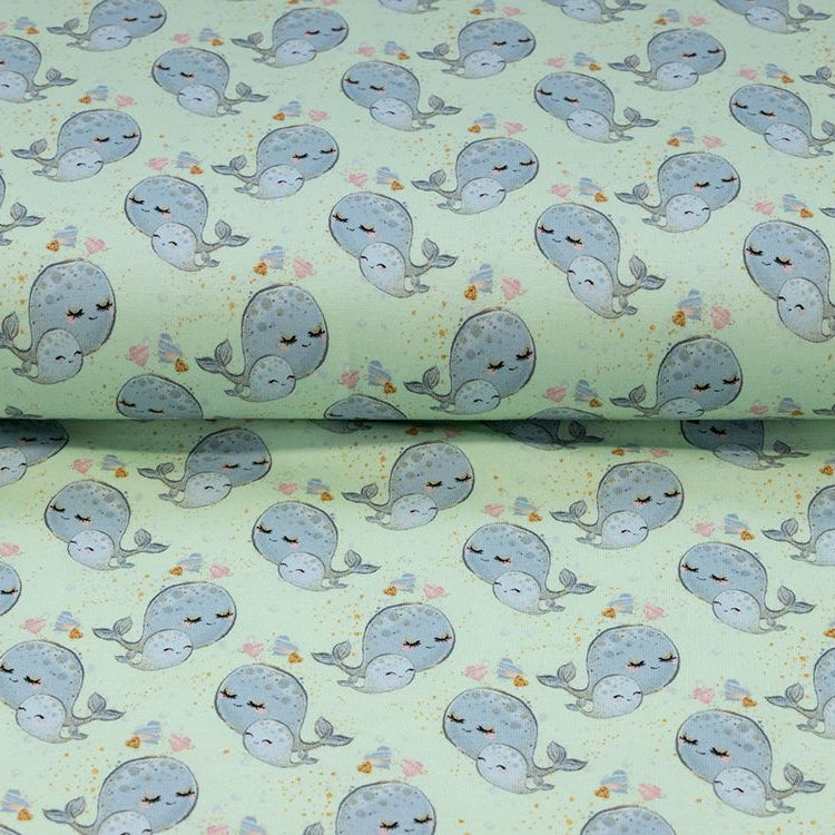 Jersey Digitaldruck - Walmama und Kind